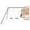 VidaXL vidaXL Spielturm Massivholz Kiefer 8