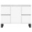 VidaXL (white) vidaXL Bathroom Cabinet Vanity Unit Highboard Cupboard White Engineered Wood 5