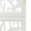 VidaXL vidaXL Room Divider Panel Privacy Screen 6 Panels White Solid Wood Paulownia 6