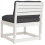 VidaXL vidaXL Garden Sofas with Cushions Outdoor Sofa 2 pcs White Solid Wood Pine 9