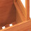 VidaXL vidaXL Garden Table Outdoor Table Patio Dining Table Wax Brown Solid Wood Pine 9