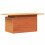 VidaXL vidaXL Garden Table Outdoor Table Patio Dining Table Wax Brown Solid Wood Pine 7
