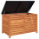 VidaXL vidaXL Garden Storage Box Outdoor Storage Shed Deck Box Solid Wood Eucalyptus 6