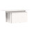 VidaXL vidaXL Garden Table Outdoor Table Patio Dining Table White Solid Wood Pine 2