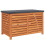 VidaXL vidaXL Garden Storage Box Outdoor Storage Shed Deck Box Solid Wood Eucalyptus 5
