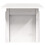 VidaXL vidaXL Garden Table Outdoor Table Patio Dining Table White Solid Wood Pine 6