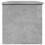 VidaXL vidaXL Storage Box Blanket Box Storage Chest Concrete Grey Engineered Wood 5