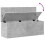 VidaXL vidaXL Storage Box Blanket Box Storage Chest Concrete Grey Engineered Wood 8