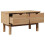 VidaXL vidaXL Hallway Bench Storage Bench Hall Seat Toy Chest Bench Solid Wood Pine 5