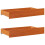 VidaXL vidaXL Bed Frame with Drawers Wax Brown 150x200 cm King Size Solid Wood Pine 7