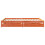 VidaXL vidaXL Bed Frame with Drawers Wax Brown 150x200 cm King Size Solid Wood Pine 4