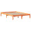 VidaXL vidaXL Bed Frame with Drawers Wax Brown 150x200 cm King Size Solid Wood Pine 6