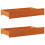 VidaXL (wax brown, 180 x 200 cm) vidaXL Bed Frame with Headboard Wax Solid Wood Pine 6