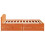 VidaXL (wax brown, 180 x 200 cm) vidaXL Bed Frame with Headboard Bed Base Wax Solid Wood Pine 7