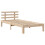 VidaXL vidaXL Bed Frame with Drawers Bed Base Bedstead 90x200 cm Solid Wood Pine 7