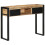 VidaXL (Brown) vidaXL Console Table Multicolour 100x35x75 cm Solid Wood Reclaimed sofa table 10