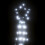VidaXL vidaXL LED Christmas Tree 363 LEDs Cold White 182 cm waterfall Xmas tree light 9