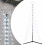 VidaXL vidaXL LED Christmas Tree 363 LEDs Cold White 182 cm waterfall Xmas tree light 2