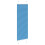 VidaXL vidaXL Plissee Blau 45x150 cm Stoffbreite 44,4 cm Polyester 3