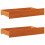 VidaXL vidaXL Bed Frame without Mattress Bed Wax Brown Super King Solid Wood Pine 6