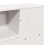 VidaXL vidaXL Headboard with Storage Bed Headboard Decor White 150 cm Solid Wood Pine 7