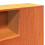 VidaXL vidaXL Headboard with Storage Bed Headboard Wax Brown 150 cm Solid Wood Pine 8