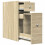 VidaXL vidaXL Badschrank Schmal mit Rollen Sonoma-Eiche Holzwerkstoff 6