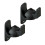 (Black) Speaker Wall Bracket Pair 1