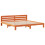 VidaXL vidaXL Bed Frame without Mattress Bed Wax Brown Super King Solid Wood Pine 4