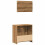 VidaXL vidaXL 2-tlg. Badmöbel-Set Artisan-Eiche Holzwerkstoff 6