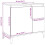 VidaXL vidaXL Sink Cabinet Vanity Unit Storage Cupboard Concrete Grey Engineered Wood 4