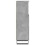 VidaXL vidaXL Bathroom Cabinet Cupboard Vanity Unit Concrete Grey Engineered Wood 4