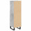 VidaXL vidaXL Bathroom Cabinet Cupboard Vanity Unit Concrete Grey Engineered Wood 5