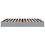 VidaXL vidaXL Ottoman Bed Frame without Mattress Light Grey Super King Fabric 8