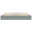 VidaXL vidaXL Ottoman Bed Frame without Mattress Light Grey Super King Fabric 7