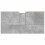 VidaXL vidaXL Sink Cabinet Vanity Unit Storage Cupboard Concrete Oak Engineered Wood 8