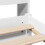 VidaXL (white, 75 x 190 cm) vidaXL Bookcase Bed without Mattress Bed Base Solid Wood Pine 9