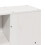 VidaXL vidaXL Bookcase Bed without Mattress White 150x200 cm King Size Solid Wood 10