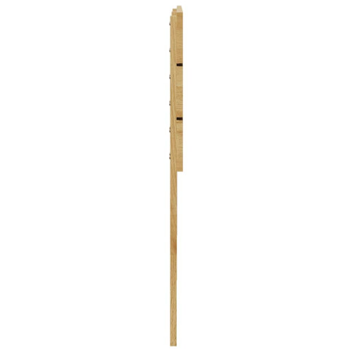 VidaXL vidaXL Kopfteil 150 cm Massivholz Eiche 1