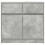 VidaXL vidaXL Sideboard with Drawer Concrete Grey 80x34x76 cm Engineered Wood 6