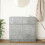 VidaXL vidaXL Sideboard with Drawer Concrete Grey 80x34x76 cm Engineered Wood 5