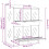 VidaXL vidaXL Chicken Nesting Box with 6 Compartments Galvanized Silver Metal 5