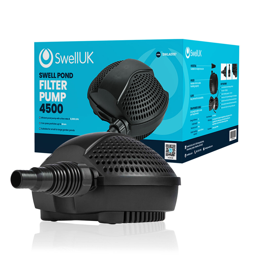 (4500) Swell UK Pond Filter Pump