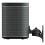 (Black) Speaker Wall Bracket Pair 5