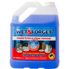 Wet and Forget Mould, Lichen and Algae Remover Outdoor Cleaner 4L