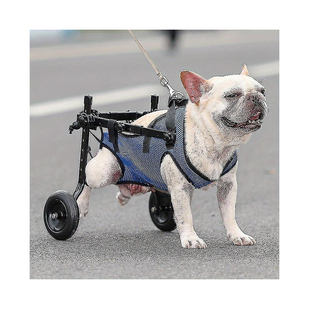 (XS) Adjustable Dog Wheelchair Large Dog Pet Wheelchair For Back Legs Walking Wheel Dog Wheelchair Pet Disability Walker Walke
