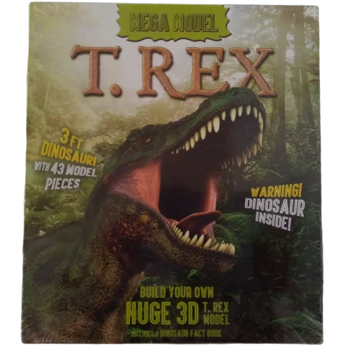 Mega Model T. Rex 3ft Dinosaur ! with 43 Model pieces