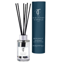 The Country Candle Co. Pastels Range Reed Diffuser - Bergamot & Honey