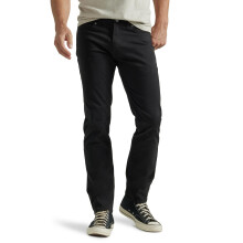 Jeans dritti aderenti Extreme Motion da uomo Lee, neri, 34W x 34L