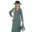Fun Shack Kids Victorian Nanny Costume Medium Age 6-8 Years 1